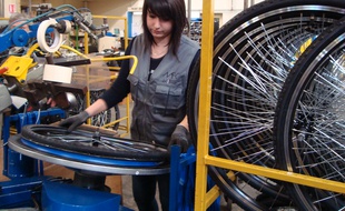 L'usine de vélos La Manufacture française du cycle, propriété du groupe Intersport, à Machecoul
