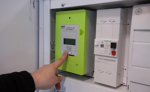 Le compteur Linky d'Enedis fait débat (illustration).