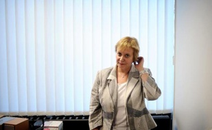 La présidente de la 15e chambre du tribunal de Nanterre, Isabelle Prévost-Desprez, le 2 septembre 2010 à Nanterre