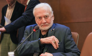 Buzz Aldrin. Strasbourg le 01 juillet 2019.