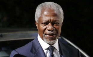 L'émissaire de l'ONU et de la Ligue arabe pour la Syrie Kofi Annan a appelé jeudi l'opposition syrienne à coopérer pour parvenir à une solution à la crise dans ce pays, confronté depuis près d'un an à une révolte populaire réprimée par le régime.