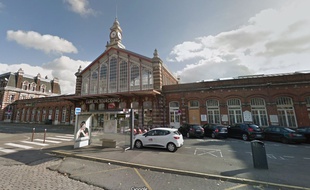 La gare de Tourcoing.