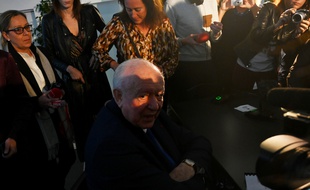 Jean-Claude Gaudin lors de ses derniers voeux à la presse