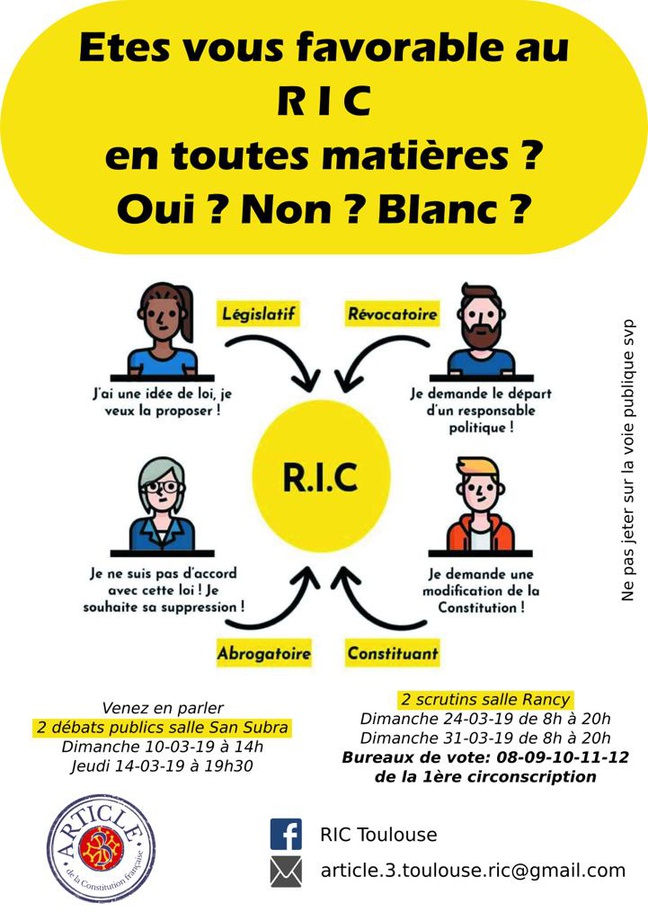 Les dates des débats et scrutins organisées par l'association 