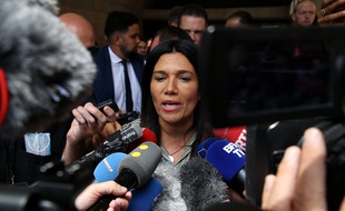 Samia Ghali à la sortie du conseil municipal du 4 juillet 2020