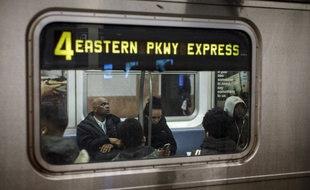Une rame du métro de New York, le 22 mars 2018 (image d'illustration).