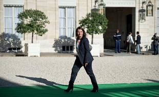 Cécile Duflot à l'Elysée le 10 septembre 2015.