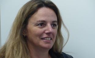 Marine Martin, porte-parole et fondatrice de l'association APESAC, qui a révélé le scandale Dépakine.