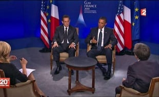 Du FN à l'extrême gauche en passant par le PS, l'opposition a fustigé l'interview télévisée de Nicolas Sarkozy avec Barack Obama à une heure de grande écoute, la qualifiant d'"opération de communication électoraliste" à cinq mois de la présidentielle en France.