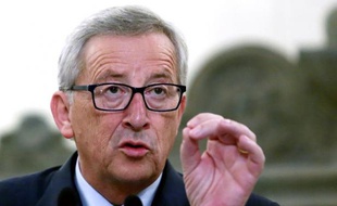 Le nouveau président de la Commission européenne, Jean-Claude Juncker, le 4 août 2014 à Athènes