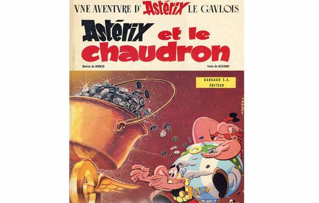 Mais noooon ! Vous avez reconnu « Astérix et le chaudron », sorti en 1969. Une sombre histoire d’arnaque et de sesterces qui sentent bizarre…