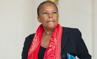 Christiane Taubira à Paris le 9 septembre 2015.