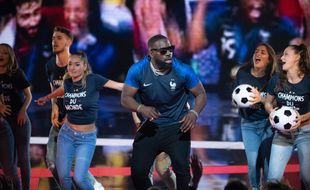 Le chanteur Vegedream lors des NRJ Music Awards 2018.