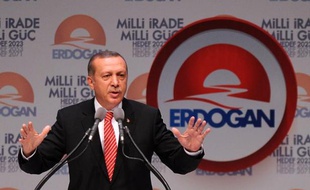 Le Premier ministre turc Recep Tayyip Erdogan le 11 juillet 2014 à Istanbul