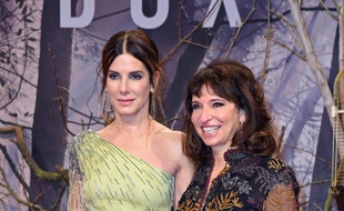 Sandra Bullock et la réalisatrice de Bird Box Susanne Bier