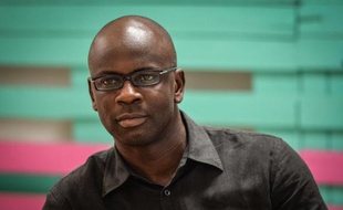 L'ancien footballeur français Lilian Thuram à Rio de Janeiro le 15 mars 2014