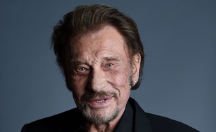 Johnny Hallyday, en avril 2016.