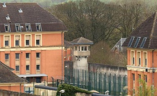 La prison de Montmédy, dans l'est de la France, où des détenus ont pris en otage un moniteur sportif le 4 avril 2014