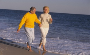 Couple sur la plage
