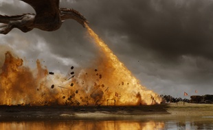 Drogon donne la mesure de sa puissance de feu dans la saison 7 de Game of Thrones