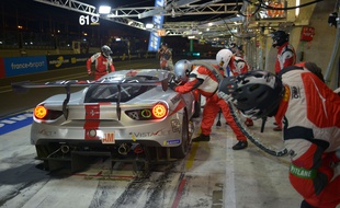 Pendant l'édition 2018 des 24 Heures du Mans qui avait vu le sacre de Toyota.