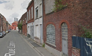 La rue Lannes, dans le quartier du Pile à Roubaix