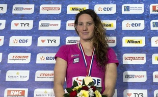 La championne olympique du 400 m libre, Camille Muffat n'a pas savouré sa victoire sur sa distance fétiche (4:04.16) lors des Championnats de France, déclarant être "déçue de (elle)-même" par rapport à sa construction de course à quatre mois des Mondiaux-2013 de Barcelone.