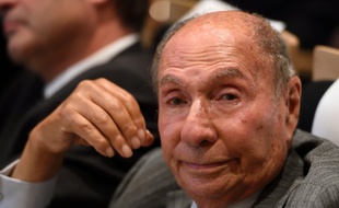 L'industriel et sénateur Serge Dassault à Paris, le 29 septembre 2015