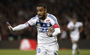 Alexandre Lacazette effectuera son retour samedi pour la grande première de l'OL au Grand Stade de Décines. Laurent Cipriani