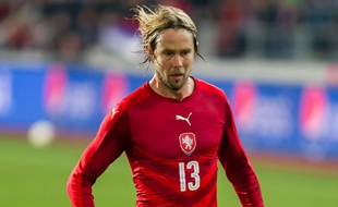 Jaroslav Plasil, lors d'un match République Tchèque - Serbie, joué le 13 novembre 2015.