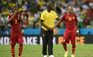 Le Ghana face à l'Allemagne, le 21 juin 2014.