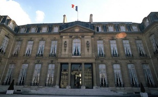 Le Palais de l'Elysée à Paris.