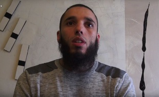 Capture d'écran d'une vidéo de l'imam de Brest Rachid Abou Houdeyfa.