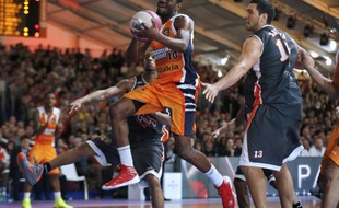 Le joueur de Gravelines Yannick Bokolo en février 2013.