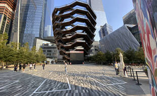 Le monument « The Vessel » à New York.
