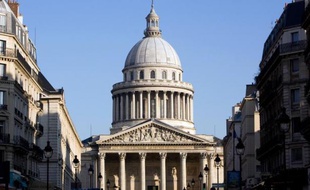 Le Panthéon à Paris le 16 février 2010
