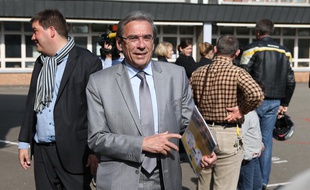 Ici au second tour des élections municipales en 2014, le maire Roland Ries ne se représentera pas à sa succession en 2020.