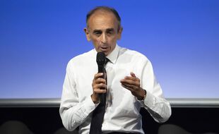Conference de Eric Zemmour (ecrivain, essayiste, journaliste politique, chroniqueur, polemiste francais, Possible candidature a l'election presidentielle de 2022, le 18 septembre 2021 à Nice