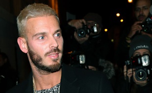 Matt Pokora, durant la Fashion Week parisienne.