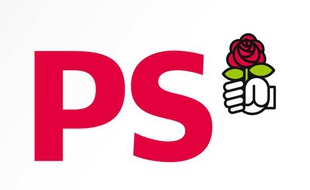 Le nouveau logo du parti socialiste, rendu public le 12 janvier 2010.