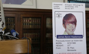 James Haakenson a été identifié comme étant l'une des victimes du tueur en série John Gacy