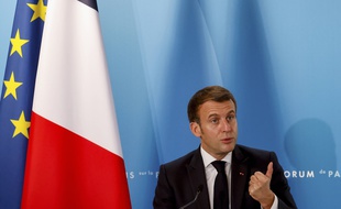 Emmanuel Macron à l'Elysée, le 12 novembre 2020. (illustration)