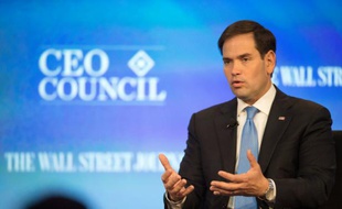 Marco Rubio, candidat à la primaire républicaine, le 16 novembre 2015 à Washington