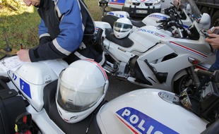 Strasbourg: En essayant de fuir sur un scooter volé, il blesse un policier à moto (Illustration)