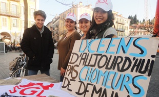 Le Syndicat général des lycéens est prêt pour le meeting niçois.
