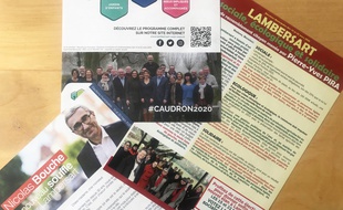 Les trois listes du second tour des municipales à Lambersart.