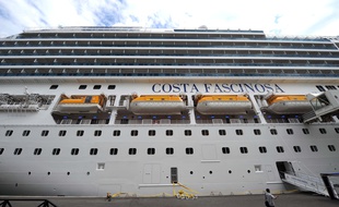 Le Costa Fascinosa le 5 mai 2012, à Venise, en Italie.