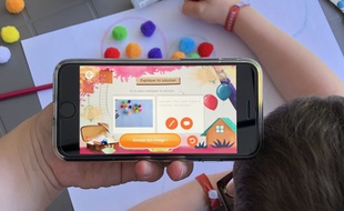 La start-up veut développer la créativité des enfants à partir de quatre ans, autour d'histoires.