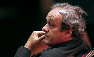 Michel Platini, le président de l'UEFA, le 28 août 2015, à Monaco.