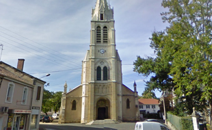 L'église de Soustons.